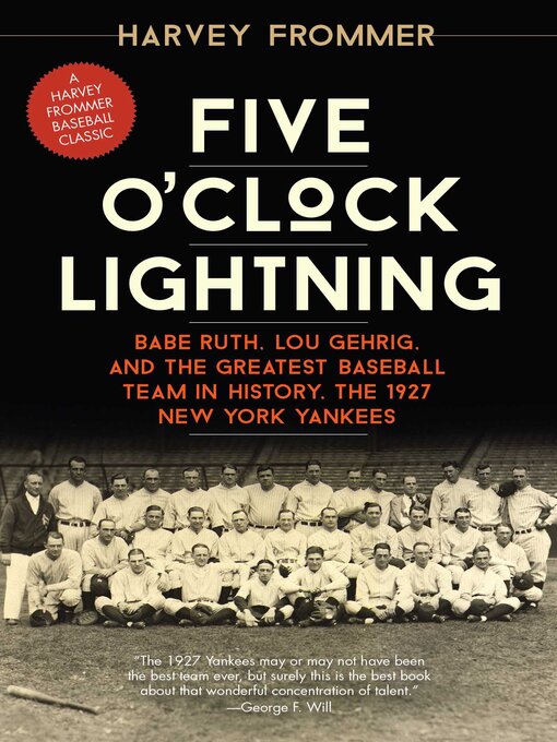 Title details for Five O'Clock Lightning by Harvey Frommer - Available